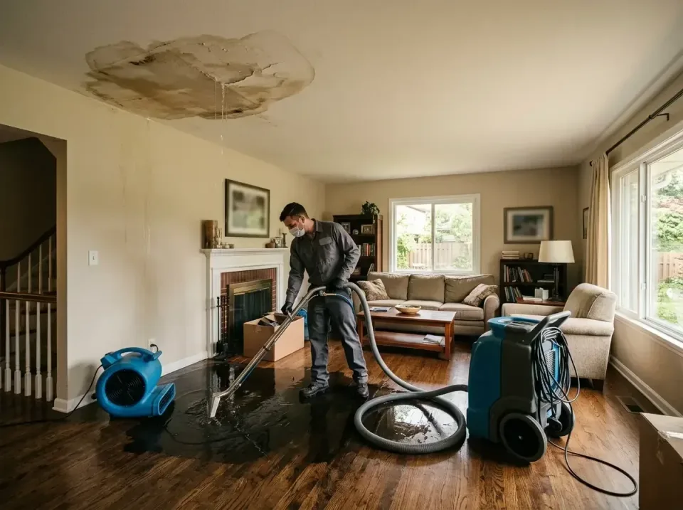 attic-pipe-burst-ceiling-drip-008 — frequently asked questions, Water Damage Restoration & Carpet Care in Parma Heights, OH